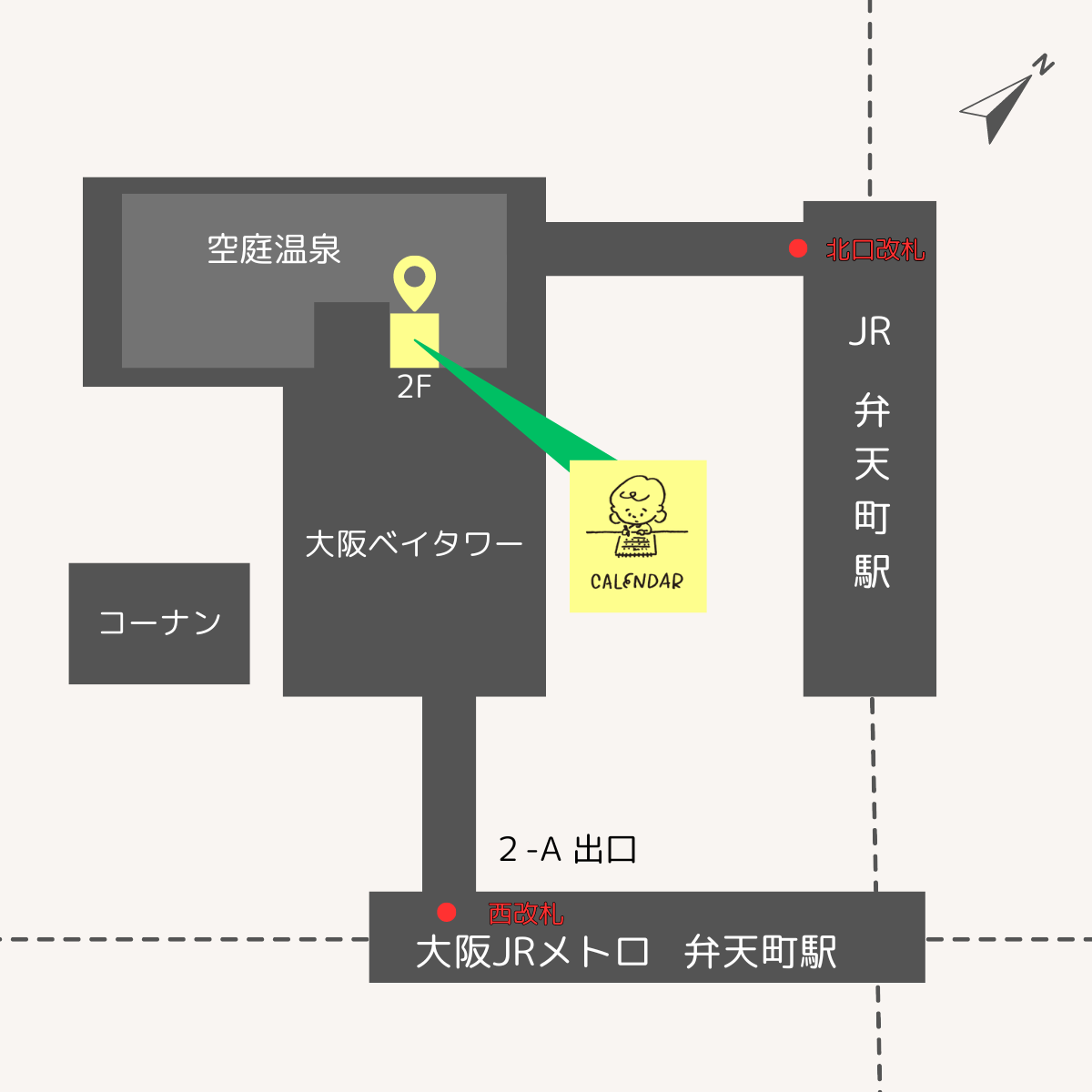 地図のイラスト